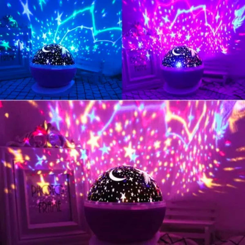 Luminaria Projetor De Estrela Globo Abajur Universo 360º