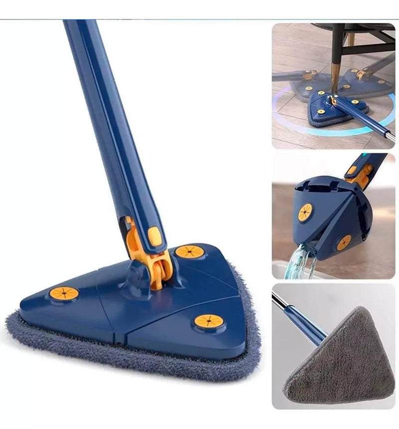 Rodo Esfregão Trianguilar MOP Azul