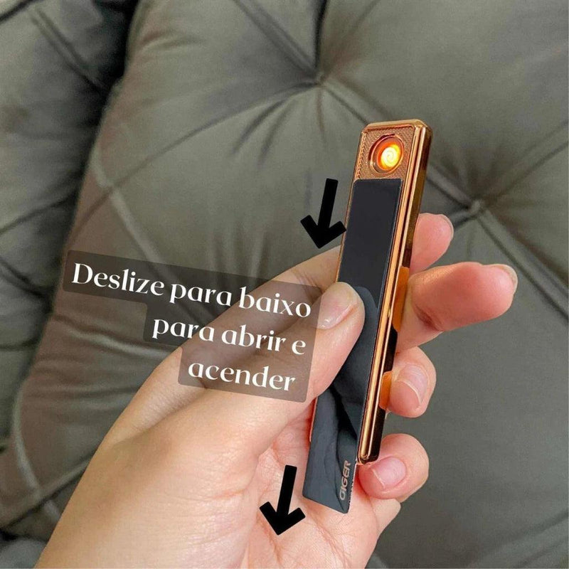 Isqueiro Elétrico C/ Cabo Usb